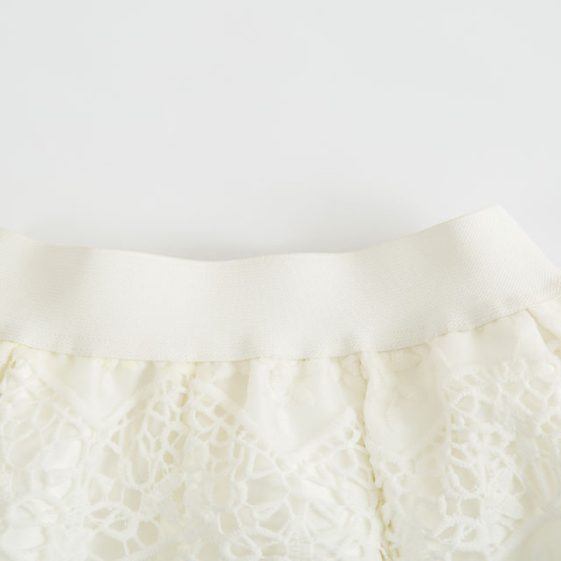 Baby Girls Soft  Dress Clothing Kids White Design Skirt Girls Boutique Clothes Wear
