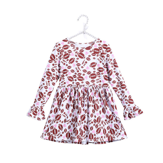 Wholesale High Quality Trendy One Piece Children Frocks Dresses Boutique Clothes for Baby Girls