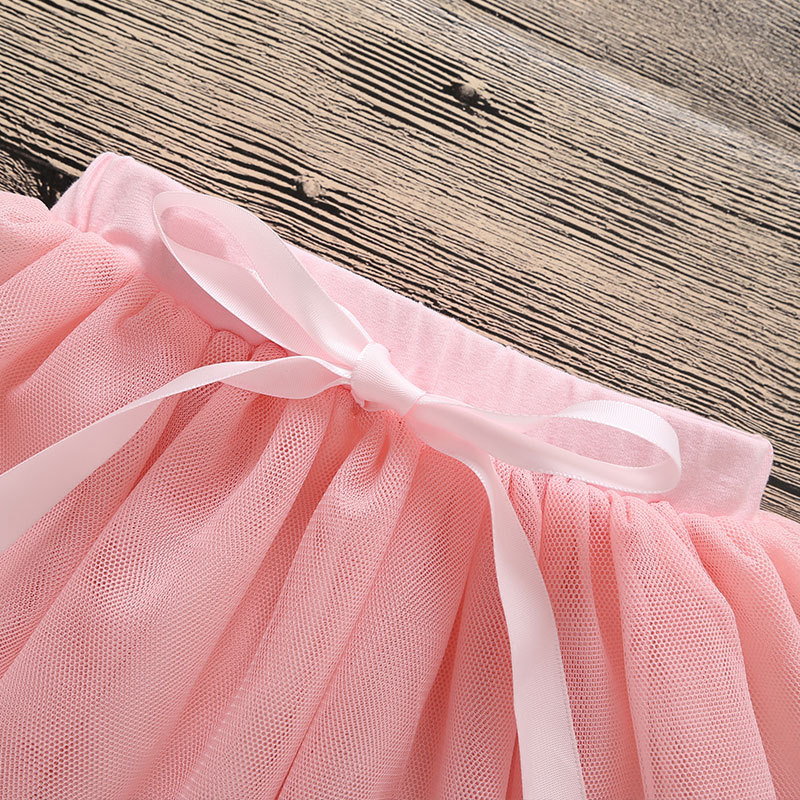Hot Sale Pretty Baby Girls Floral Rompers With Tulle Skirts
