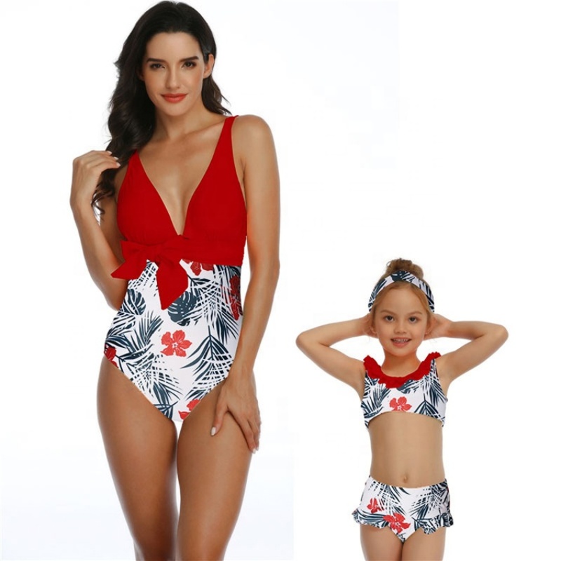 Hot-selling new sexy childrens bikini korea swim dress swimsuit