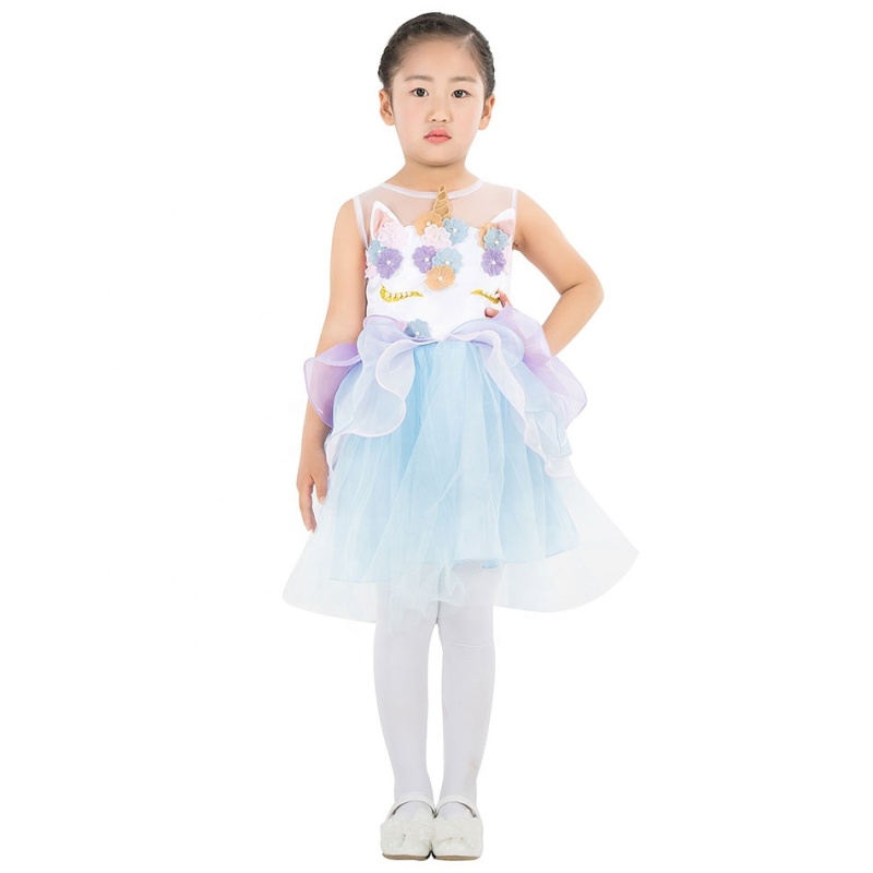 Wholesale Fashion Crochet Fabrics Children Girls Pearl Dresses Kids Boutique Puffy Clothing Sets For 5 8 12 Year Old