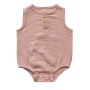New arrival baby double layers gauzed sheer baby clothes romper