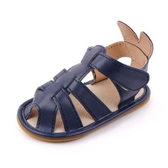 2021 black white brown toddler girl sandals comfort leather shoes