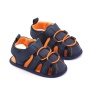 Factory direct sale round toe hollow out baby boy sandals