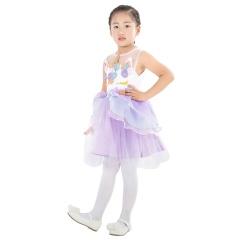 Wholesale Baby Girls Puffy Unicorn Princess Dress