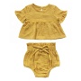 Baby Girl Soft Cotton Top With Bloomer Clothing Set 