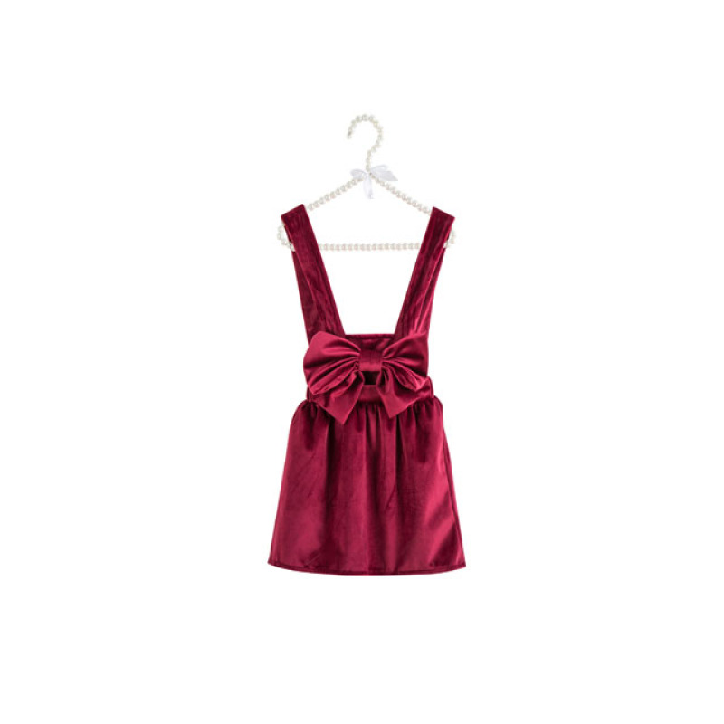 Popular velvet  black and red skirts girls in short skirts no top