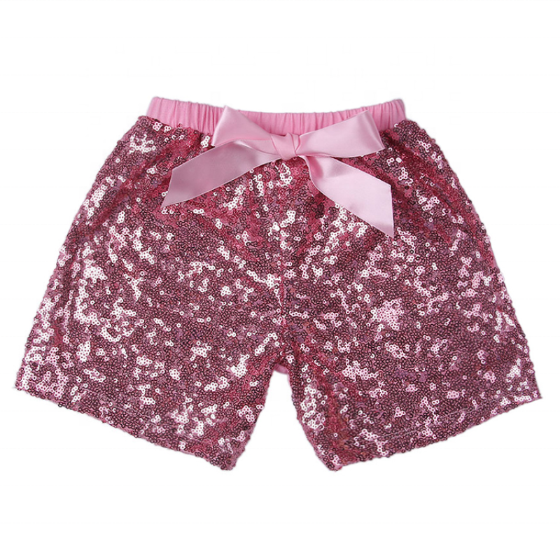 Top sale sequin short pants for toddler girl summer wear girls sparkle shorts