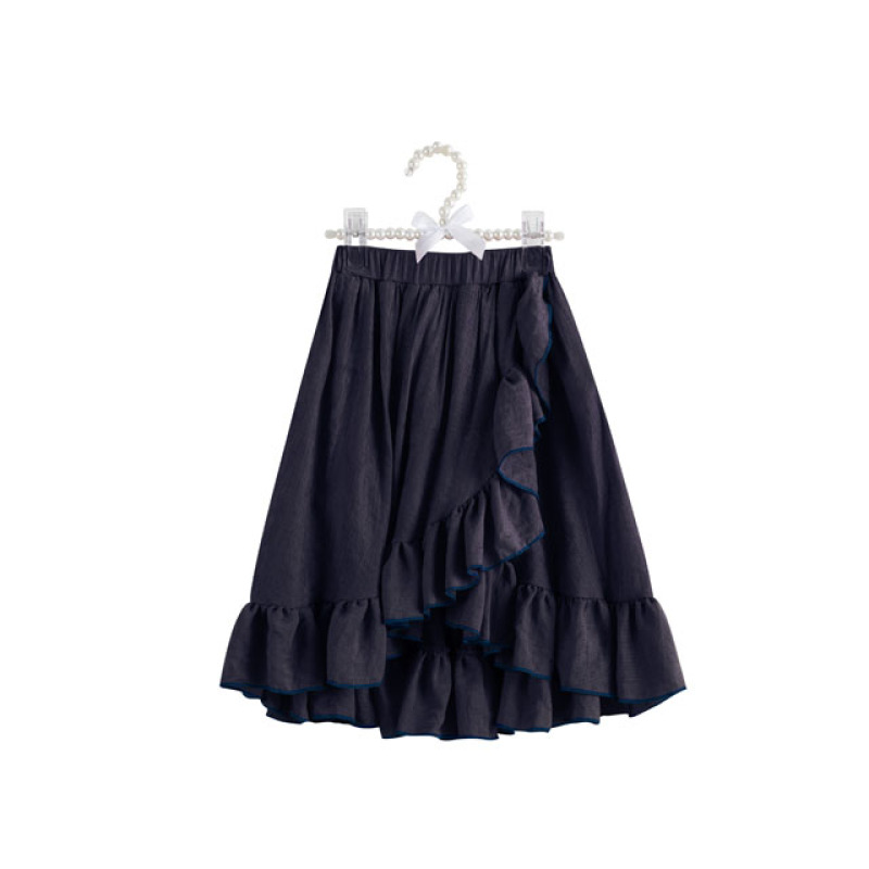 Wholesale Stylish Pretty Toddlers Girls Party Wear Long Maxi and Short Skirts Baby Newborn Boutique Daily Dresses Clothing Set