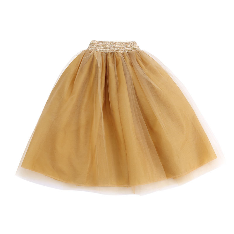 2019 New Design Fancy baby girl tutu tulle dance dress multi color long maxi skirt