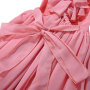 High quality polyester little children baby girls party flower dresses