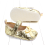Wholesale Light Weight Comfortable Toddler Baby Brown Red White Black School Shoes for Girls