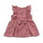Pink summer cotton toddler children baby girl wear  causal dress