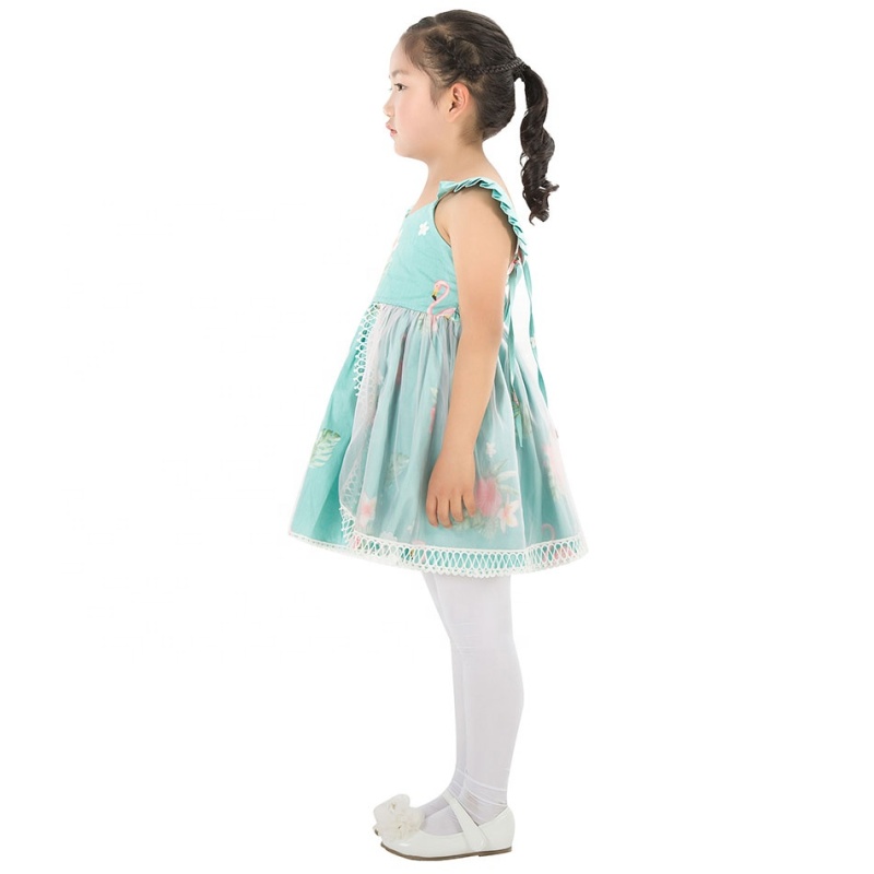 Wholesale Custom Boutique Baby Girl Frocks Design Kids Pretty Dresses