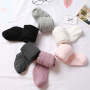Fall Plain alva cotton kids baby girls sock bodysuit  leggings