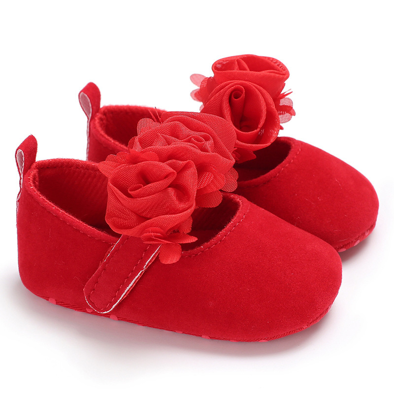 Wholesale High Quality Lovely Baby Kids Girl Flower Princess Shoes