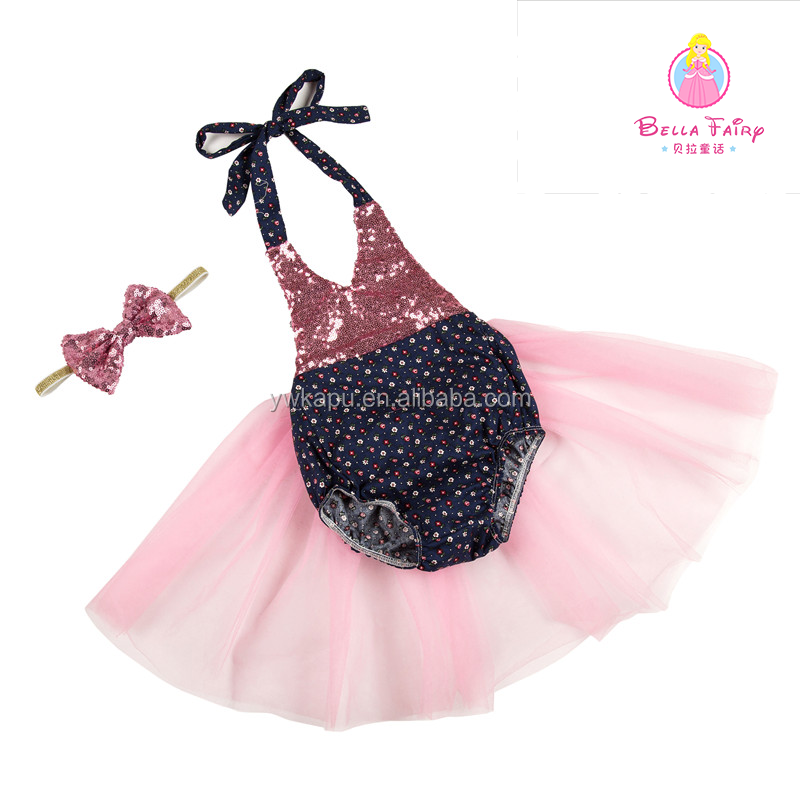 Lovely baby tutu skirt hot sale princess baby lace romper boutique baby short dress romper