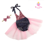 Lovely baby tutu skirt hot sale princess baby lace romper boutique baby short dress romper