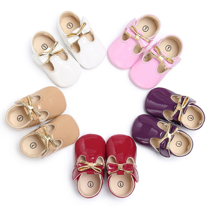 2020 New Arrival Premium Quality Oxford Leather Princess Party Shoes for 2 3 4 Years Old Baby Girls