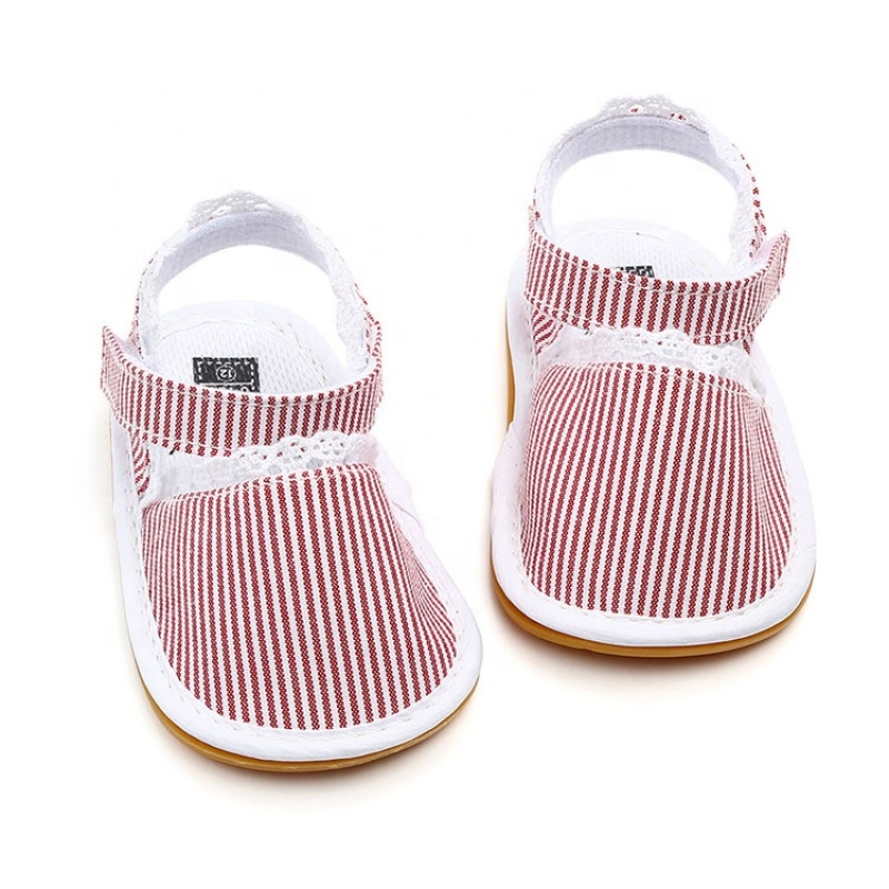2021 cute newborn breathable baby shoes cotton sandals