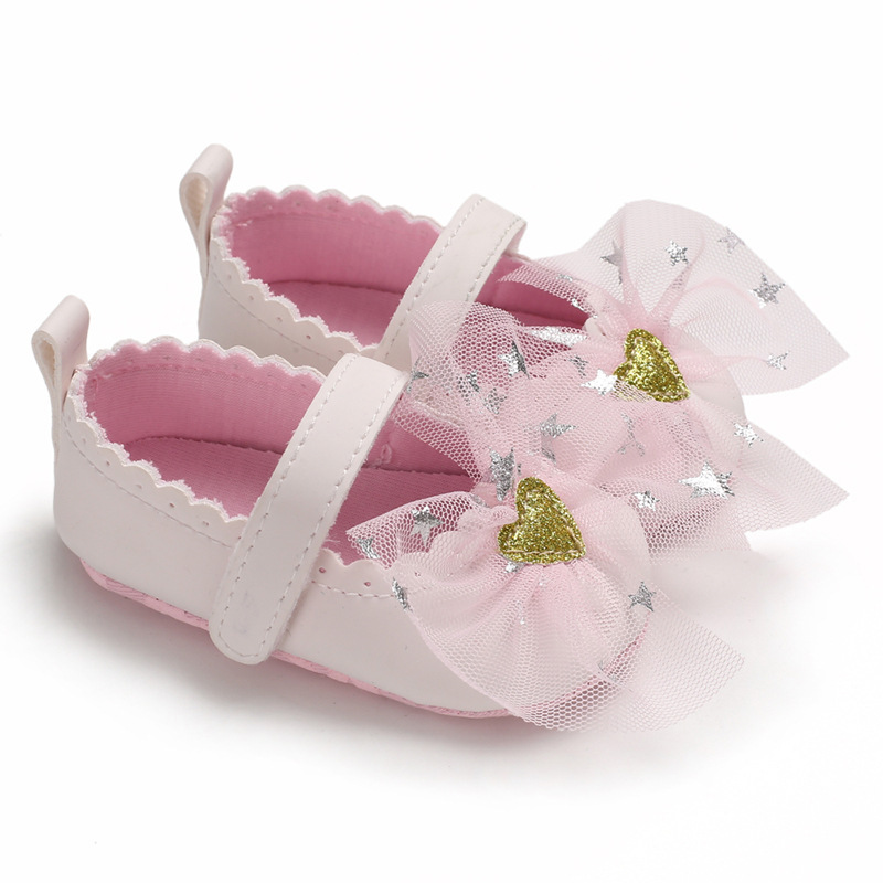Promotional Casual Wear Beautiful Baby Newborn Girls Shoes for Sale