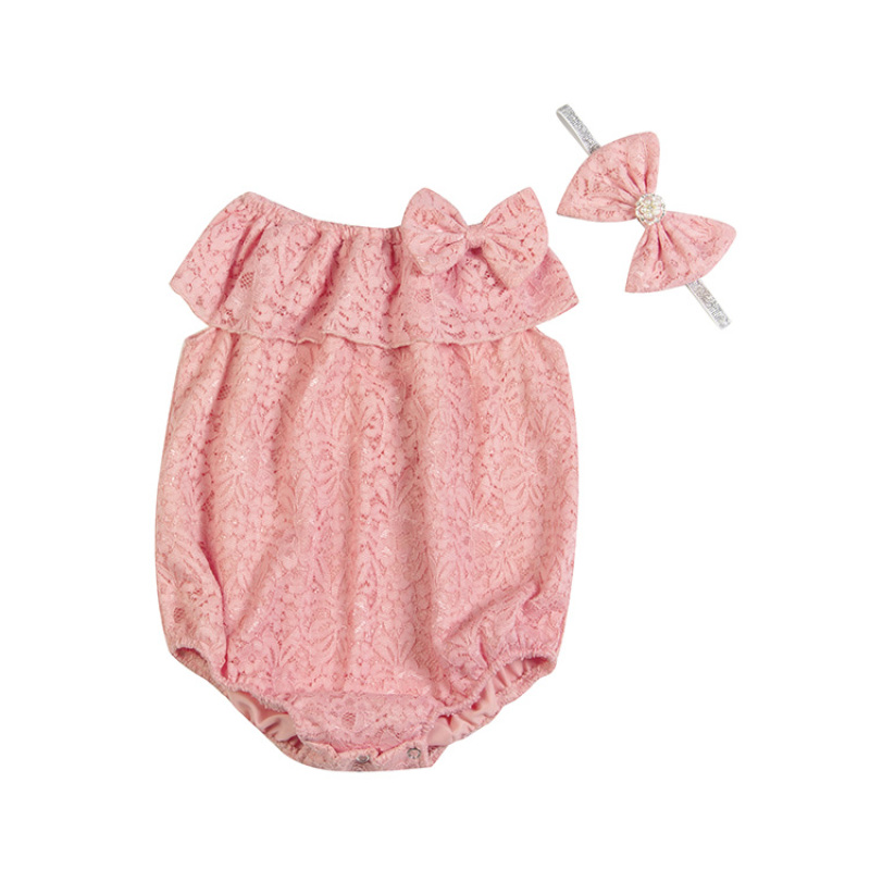 Wholesale Fancy Formal Toddler Girl Maxi Lace Dresses Set for Wedding Party