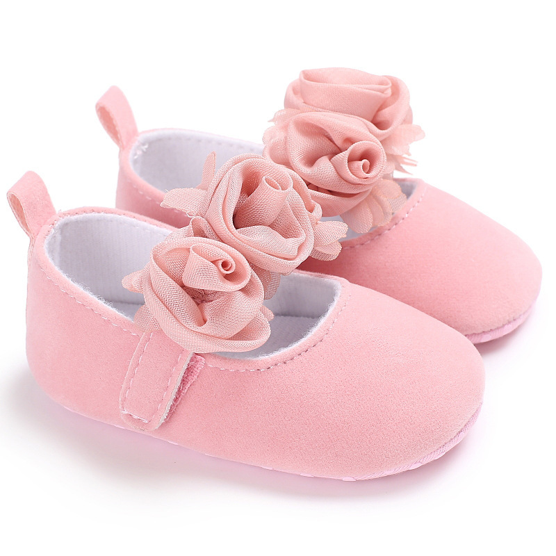 Wholesale High Quality Lovely Baby Kids Girl Flower Princess Shoes