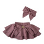 Wholesale Designer Ready Made Pretty  Children Boutique Clothes Kids Girls Twirl Dresses for Daily Wear in Stocks