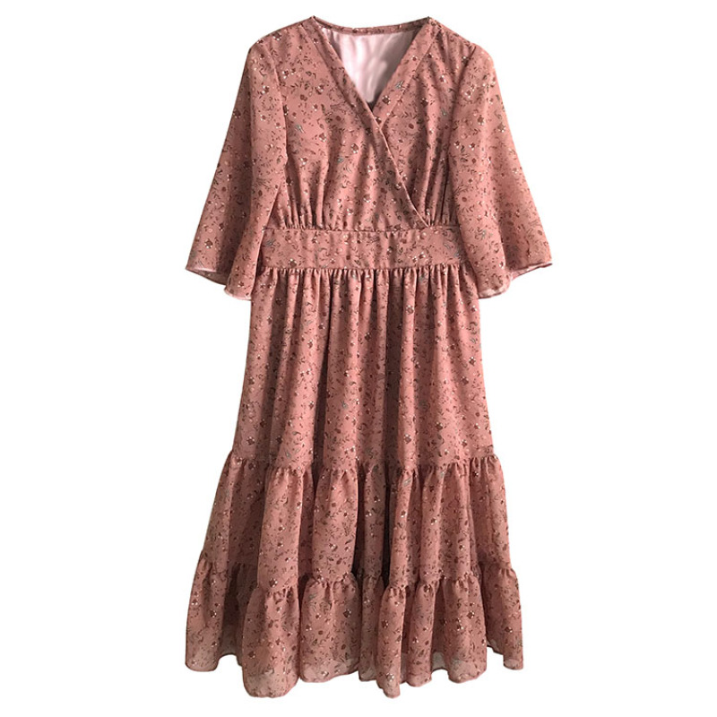 2020 New arrivals infant toddler kids fashion floral maxi long baby girl dress