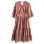 2020 New arrivals infant toddler kids fashion floral maxi long baby girl dress