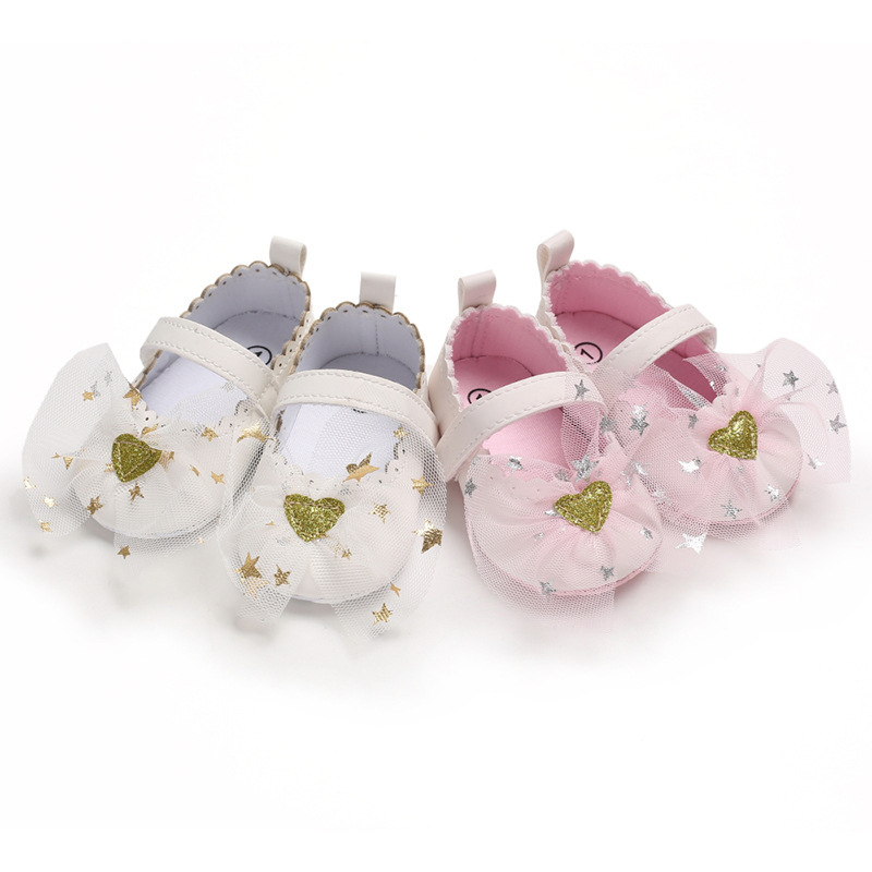 Promotional Casual Wear Beautiful Baby Newborn Girls Shoes for Sale
