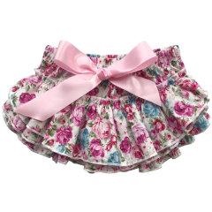 Wholesale summer baby clothing cotton cute floral baby shorts baby bloomers