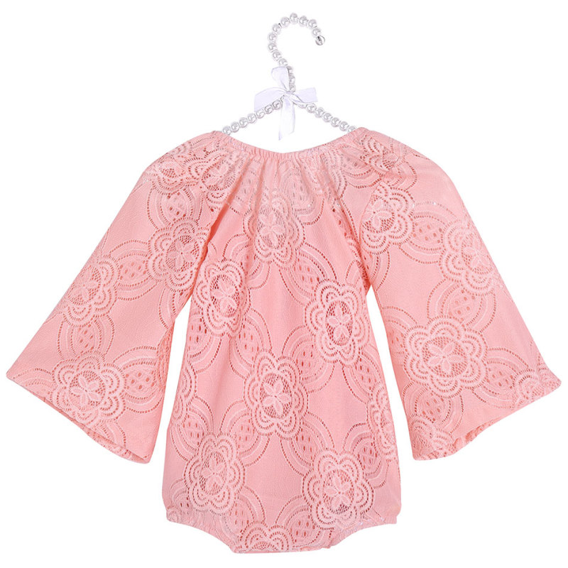 2019 new style morden big bow lace romper