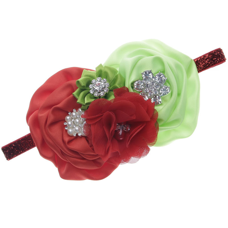 Fancy Handmade Flowers Headband for Baby Girls