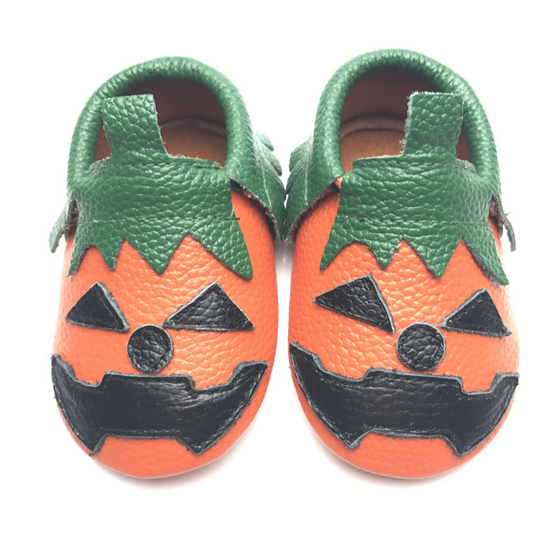 Halloween Pumpkin Cute Toddler Baby Girl Shoes