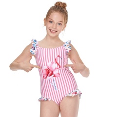 Top selling swimsuits red blue animal print teen bikini swimwear girls