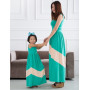 Wholesale same clothes for mother and daughter, mother and daughter dress clothing sets, mom and daughter