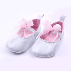 Wholesale Adorable Newborn Lace Bow Baby Girl Shoes Princess Toddler Shoes For Girl