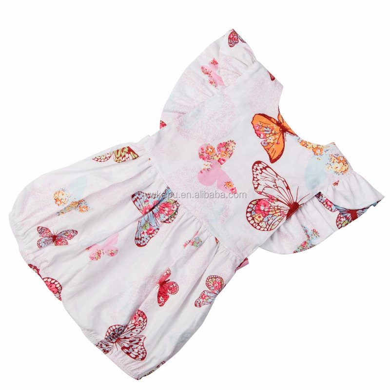 2018 summer hot selling soft cotton fabric floral print baby girl bubble romper