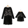 New Fashion Casual Dress High Quality Mommy And Me Maxi Dress Mommy Me Matching Set