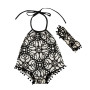 Lovely style cotton baby girl bodysuit flower printing sleeveless halter romper with pompom headband