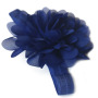 Personality dark blue fluffy gauze solid color baby tutu skirts set 4th of july