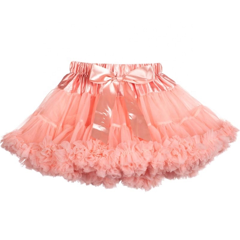Hot Selling Sparkly Children Girls Tutu Mini Short Petticoat Skirts