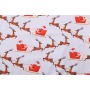 Newest Christmas Girls' Lace Top with Santa Ride Print