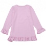 In stock birthday party long sleeve girl top wholesale toddler ruffle girl unicorn shirt