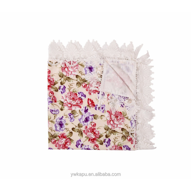 Wholesale Cotton Breathable Milestone Swaddle Picnic Baby Blanket