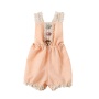 Fashion style ruffle lace romper little girl boutique clothes cotton baby romper