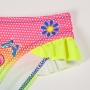 New colorful designer inspired high waist two piece bikini cartoon swimwear