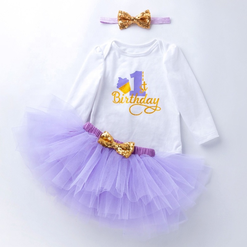 Summer infant toddlers clothing  100% cotton sequins baby clothes set gift