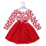 Wholesale Custom Long Sleeve Little Girls Dresses For Party Wear